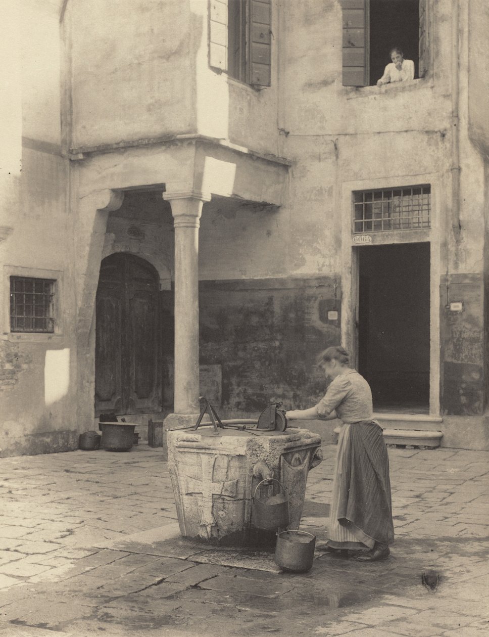 Benátská studna od Alfred Stieglitz