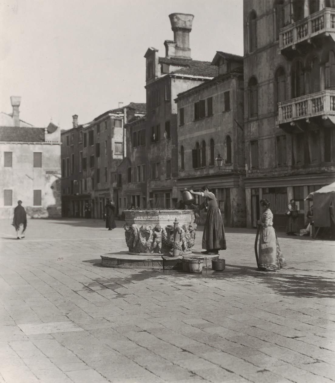 Benátská studna od Alfred Stieglitz