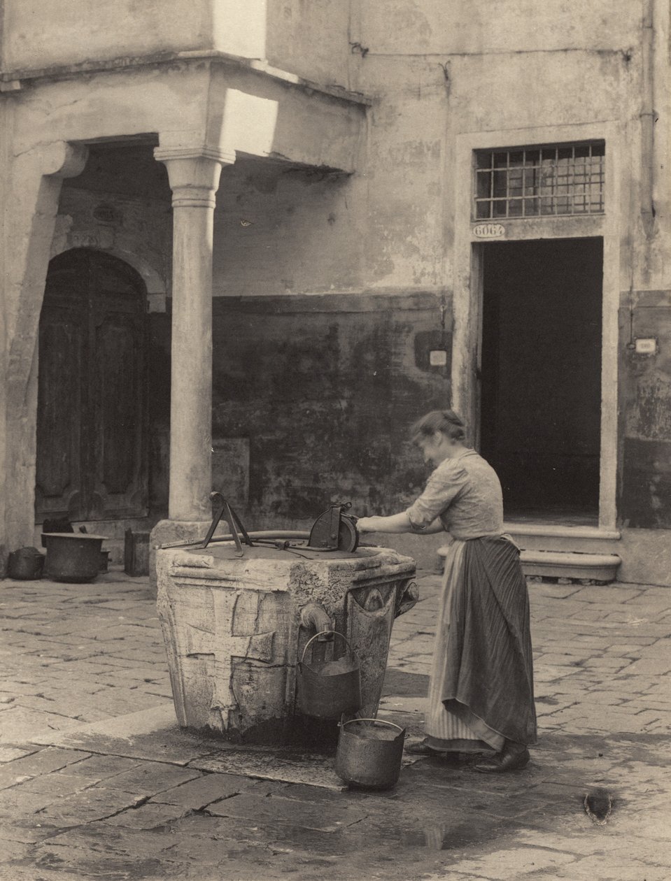 No, Benátky od Alfred Stieglitz