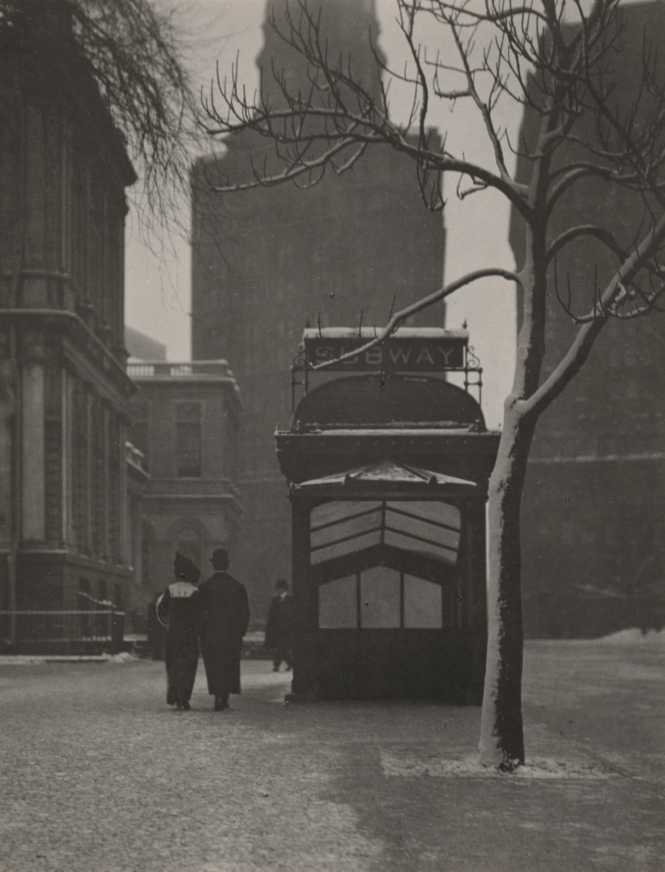 Na radnici v New Yorku od Alfred Stieglitz