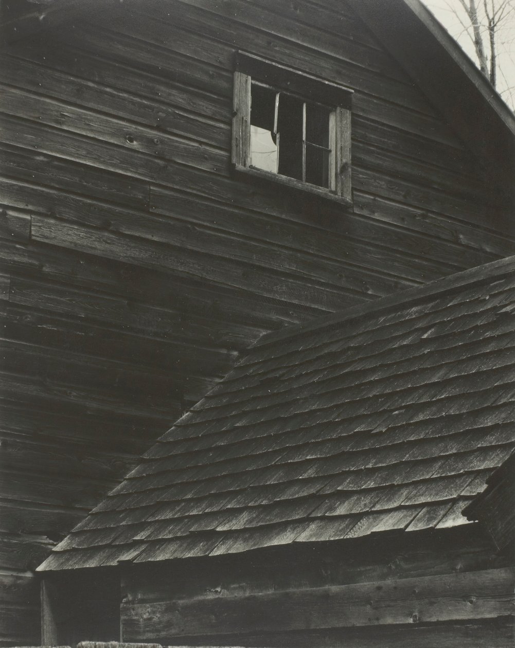 Barn-Lake George, 1922. od Alfred Stieglitz