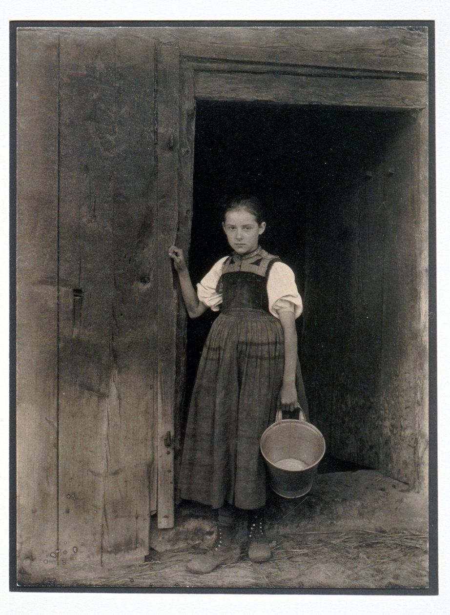 Selská dívka ze Schwarzwaldu od Alfred Stieglitz