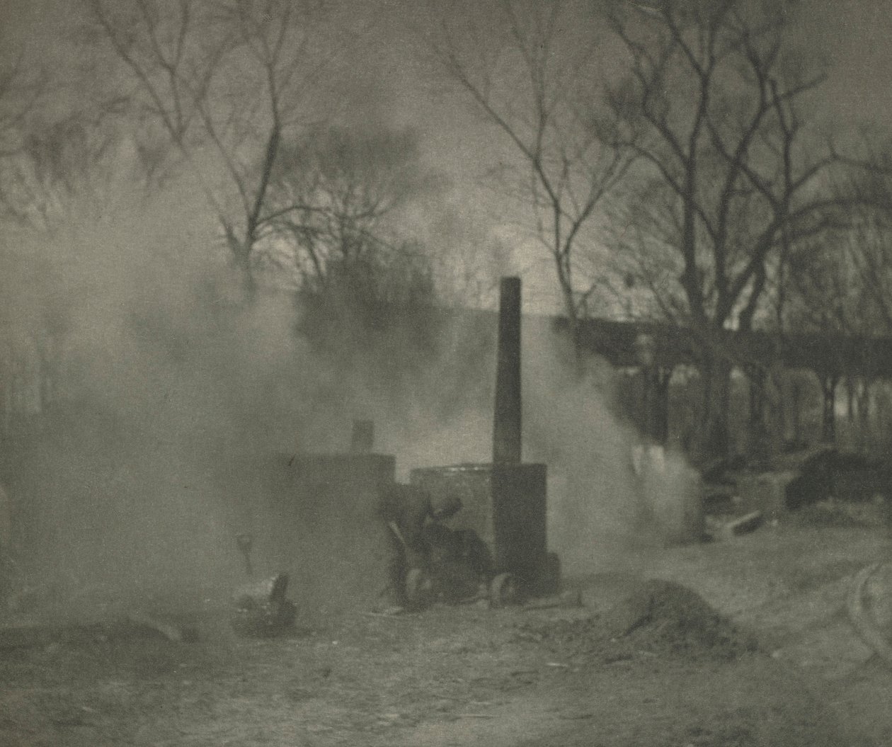 Kamera: The Asphalt Paver, New York, 1892. od Alfred Stieglitz