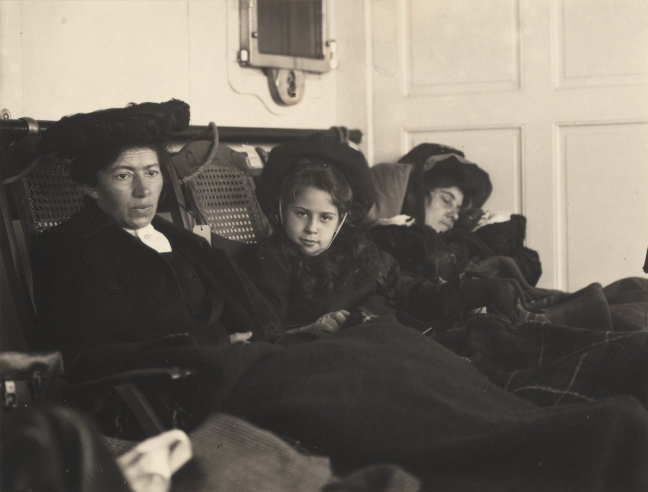 Clara Lauer, Kitty a Emmy Stieglitz od Alfred Stieglitz