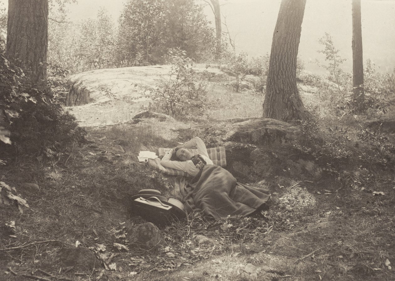 Emmy Obermeyer, Tea Island, jezero George od Alfred Stieglitz