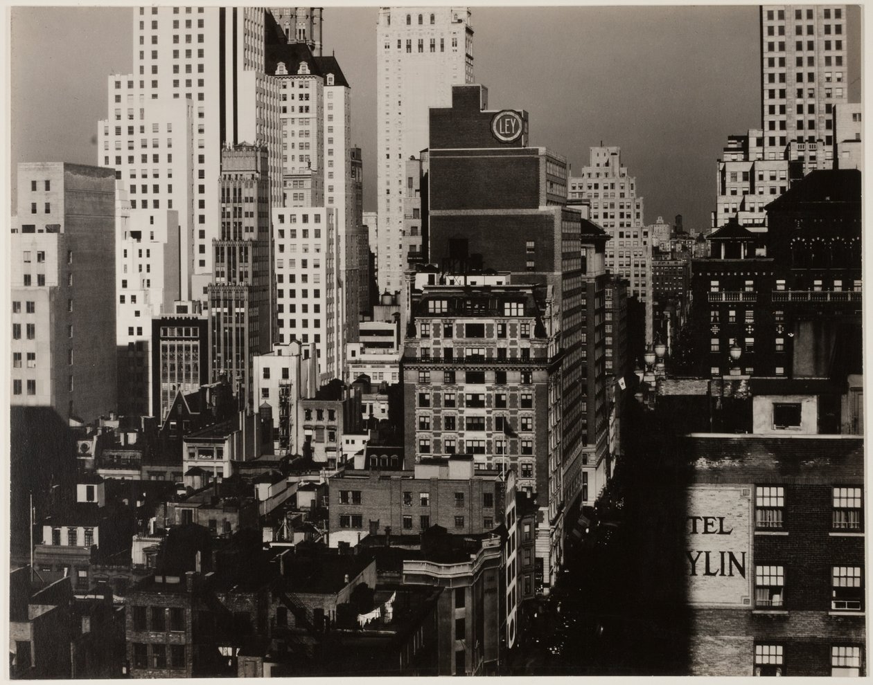 Z mého okna na americkém místě na severu od Alfred Stieglitz