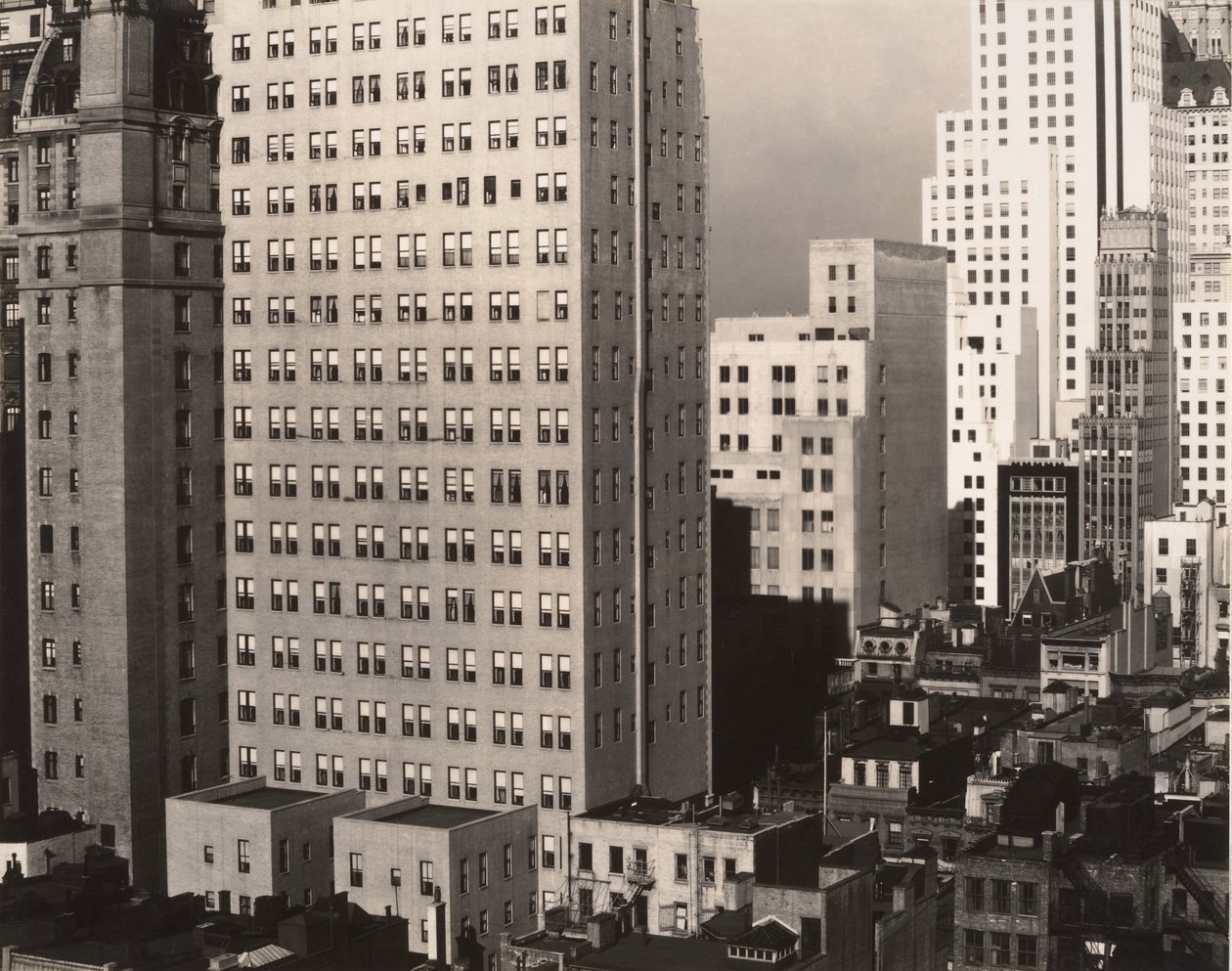 Z mého okna na americkém místě na severu od Alfred Stieglitz
