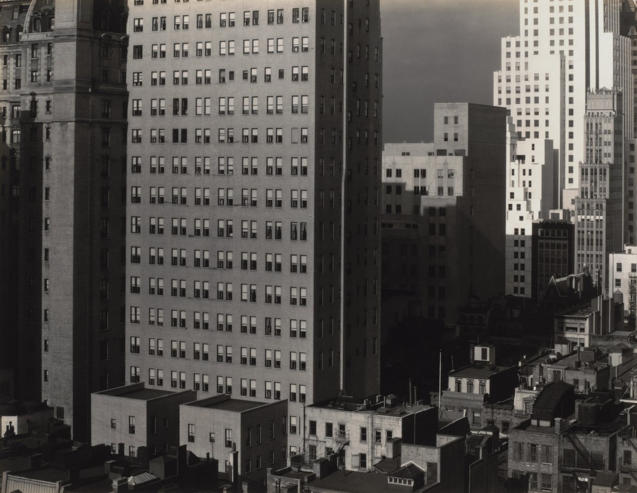 Z mého okna v An American Place, sever od Alfred Stieglitz