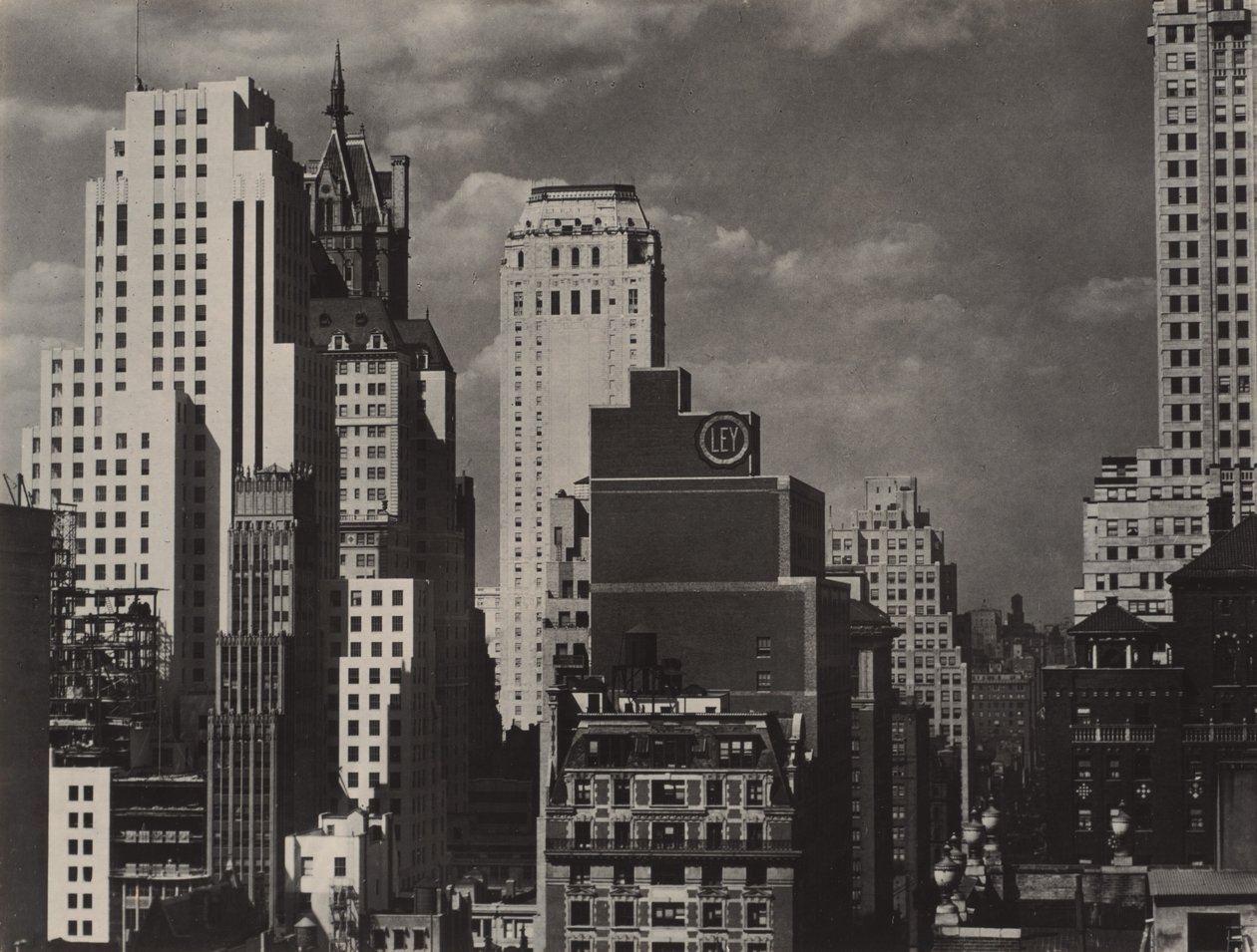 Z mého okna v An American Place, sever od Alfred Stieglitz