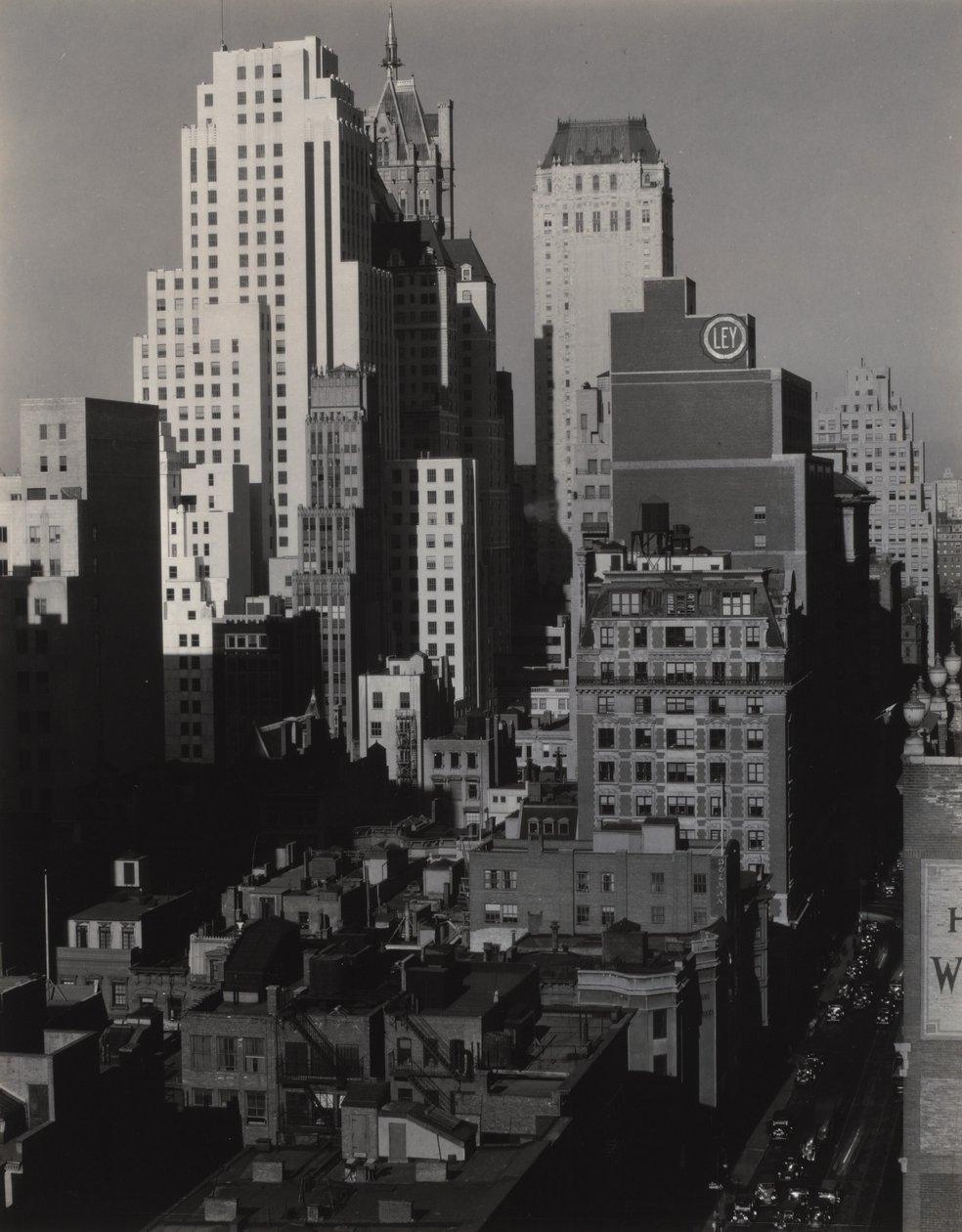 Z mého okna v An American Place, sever od Alfred Stieglitz