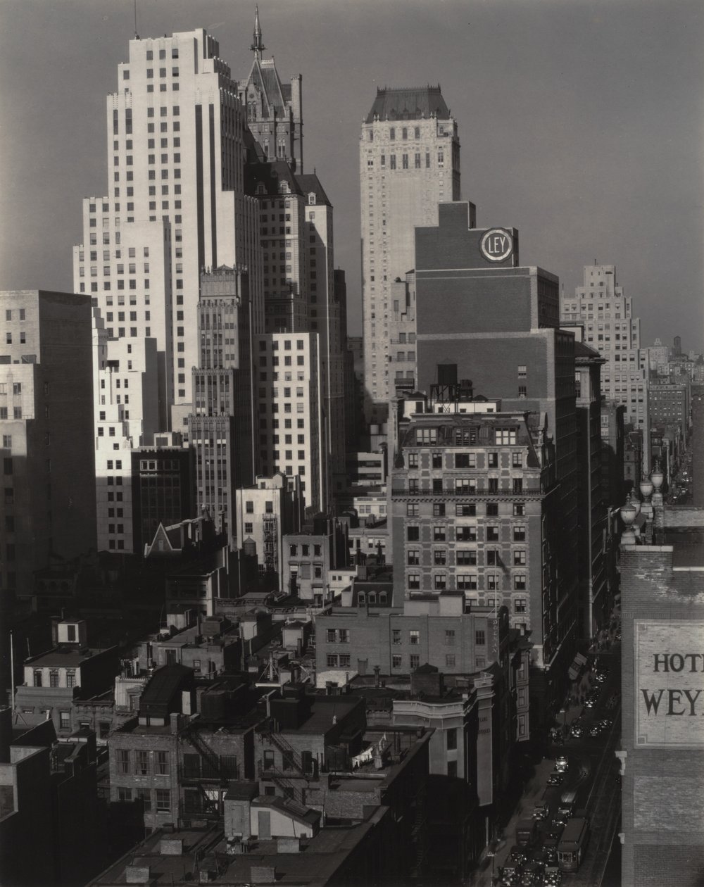 Z mého okna v An American Place, sever od Alfred Stieglitz
