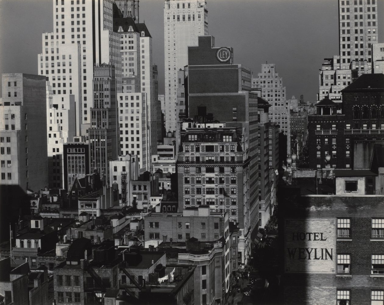 Z mého okna v An American Place, sever od Alfred Stieglitz