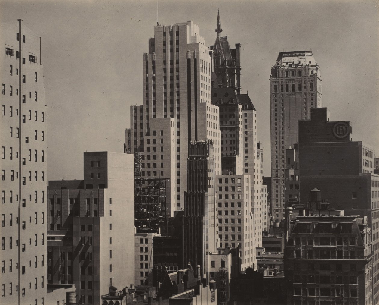 Z mého okna v An American Place, sever od Alfred Stieglitz
