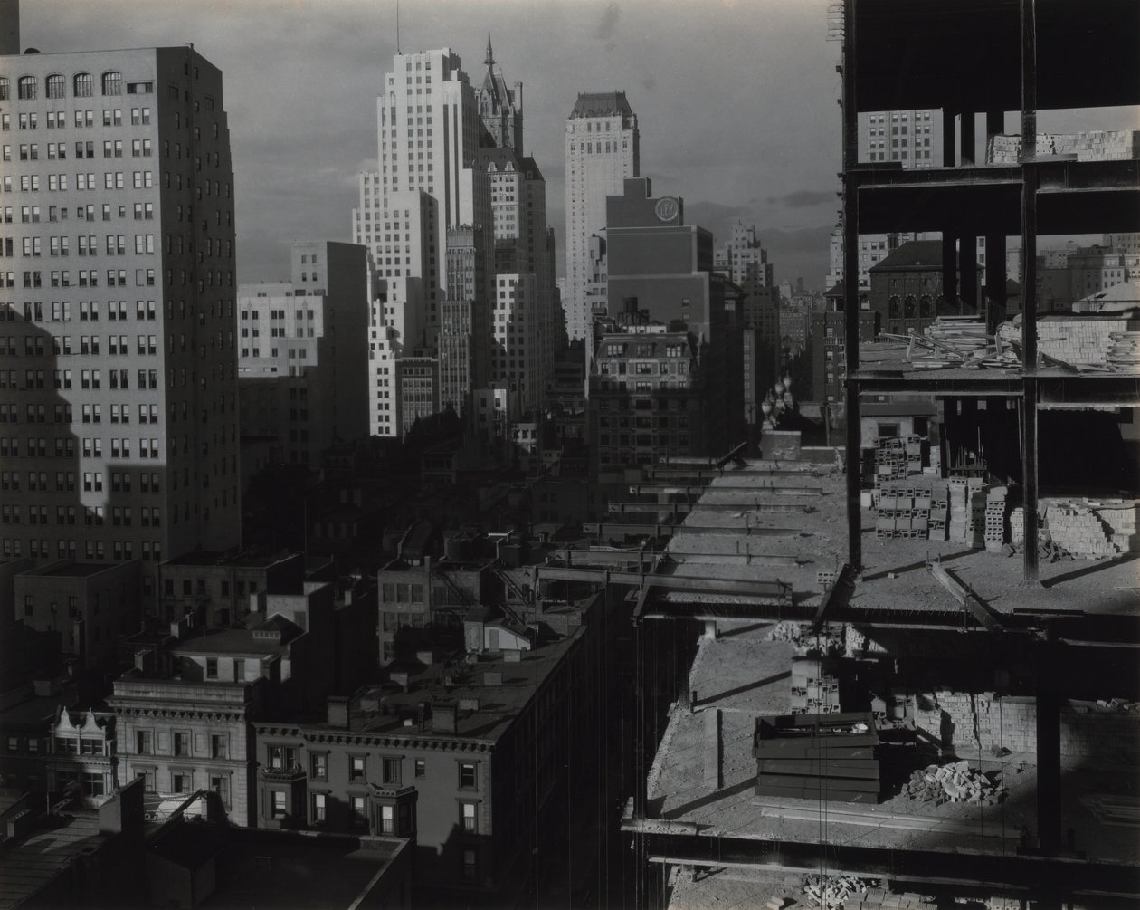 Z mého okna v An American Place, sever od Alfred Stieglitz