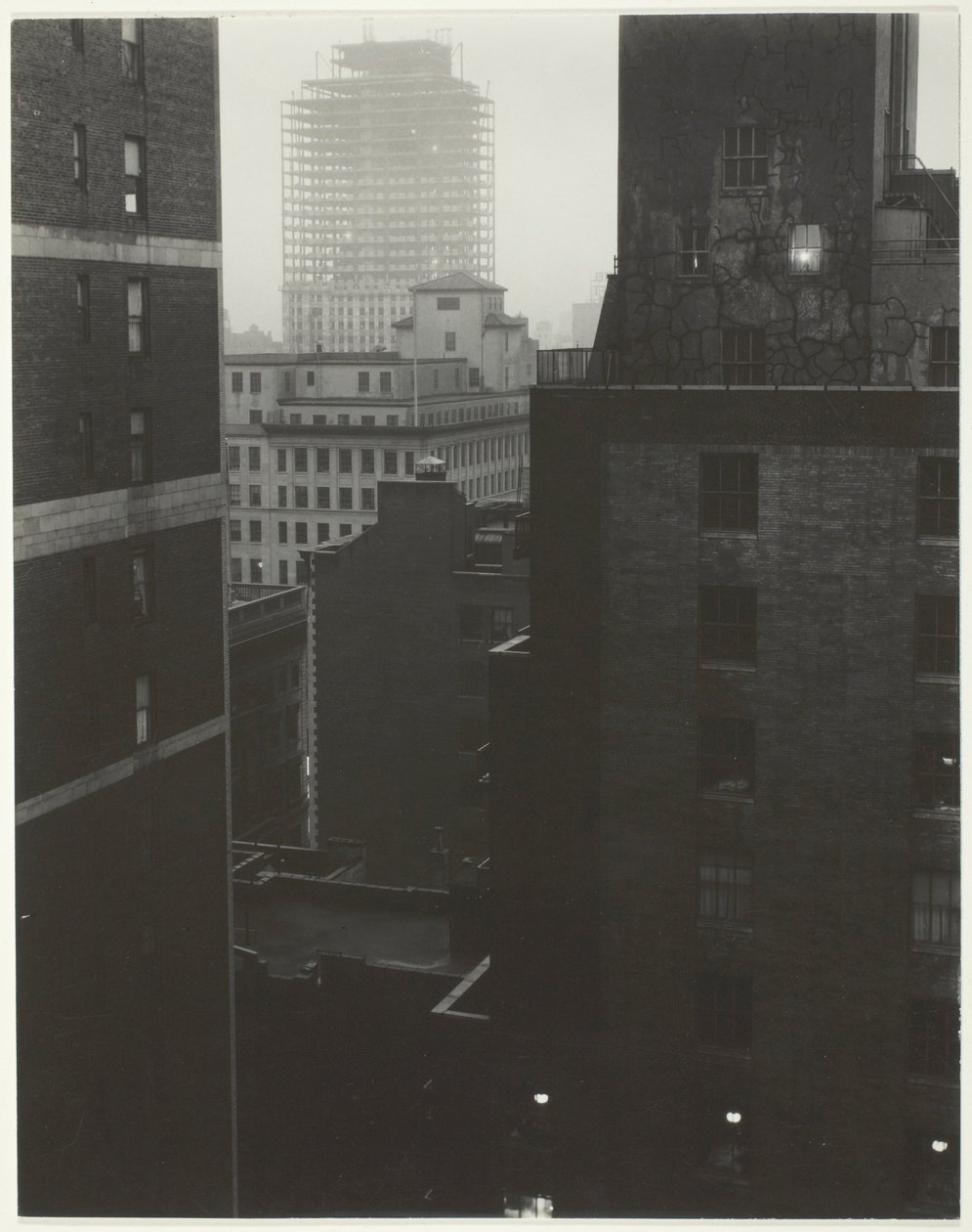 Z mého okna na americkém místě, jihozápad od Alfred Stieglitz