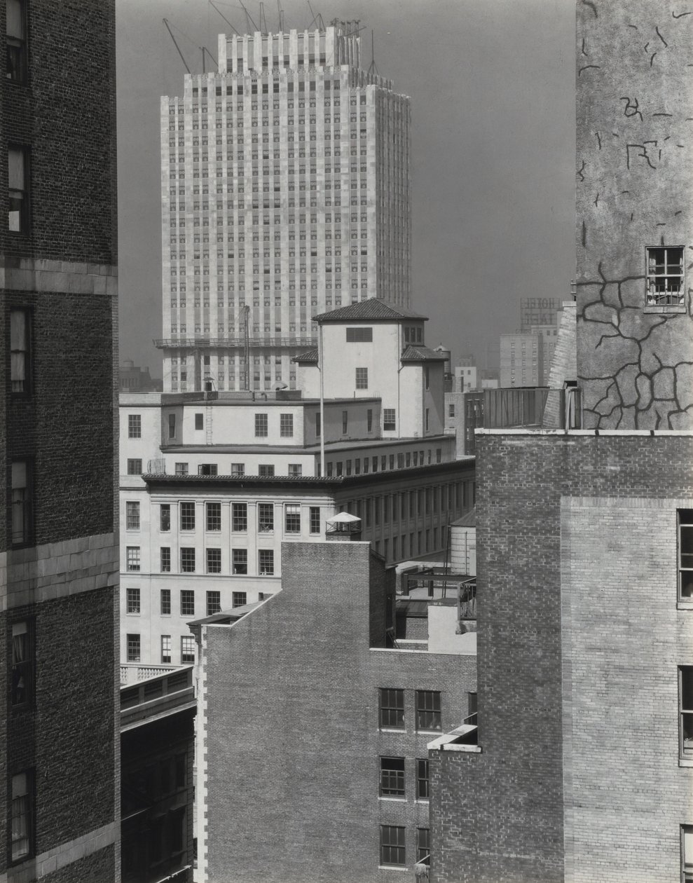Z mého okna v An American Place, jihozápad od Alfred Stieglitz
