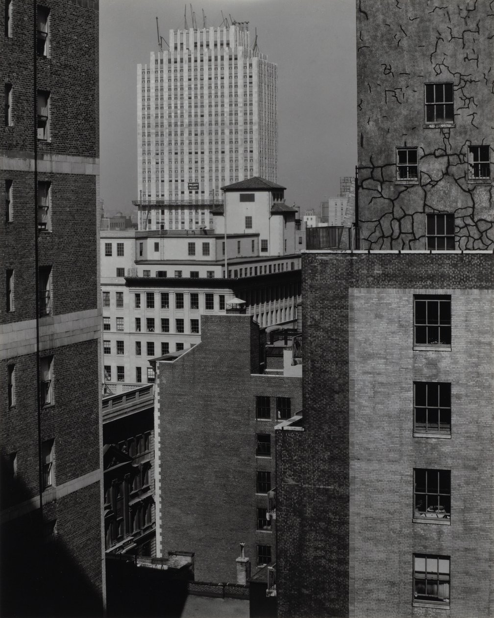 Z mého okna v An American Place, jihozápad od Alfred Stieglitz