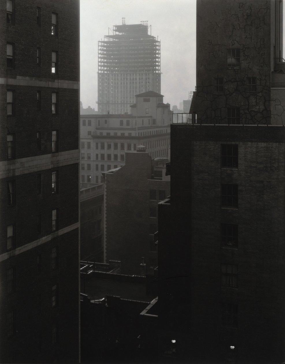 Z mého okna v An American Place, jihozápad od Alfred Stieglitz
