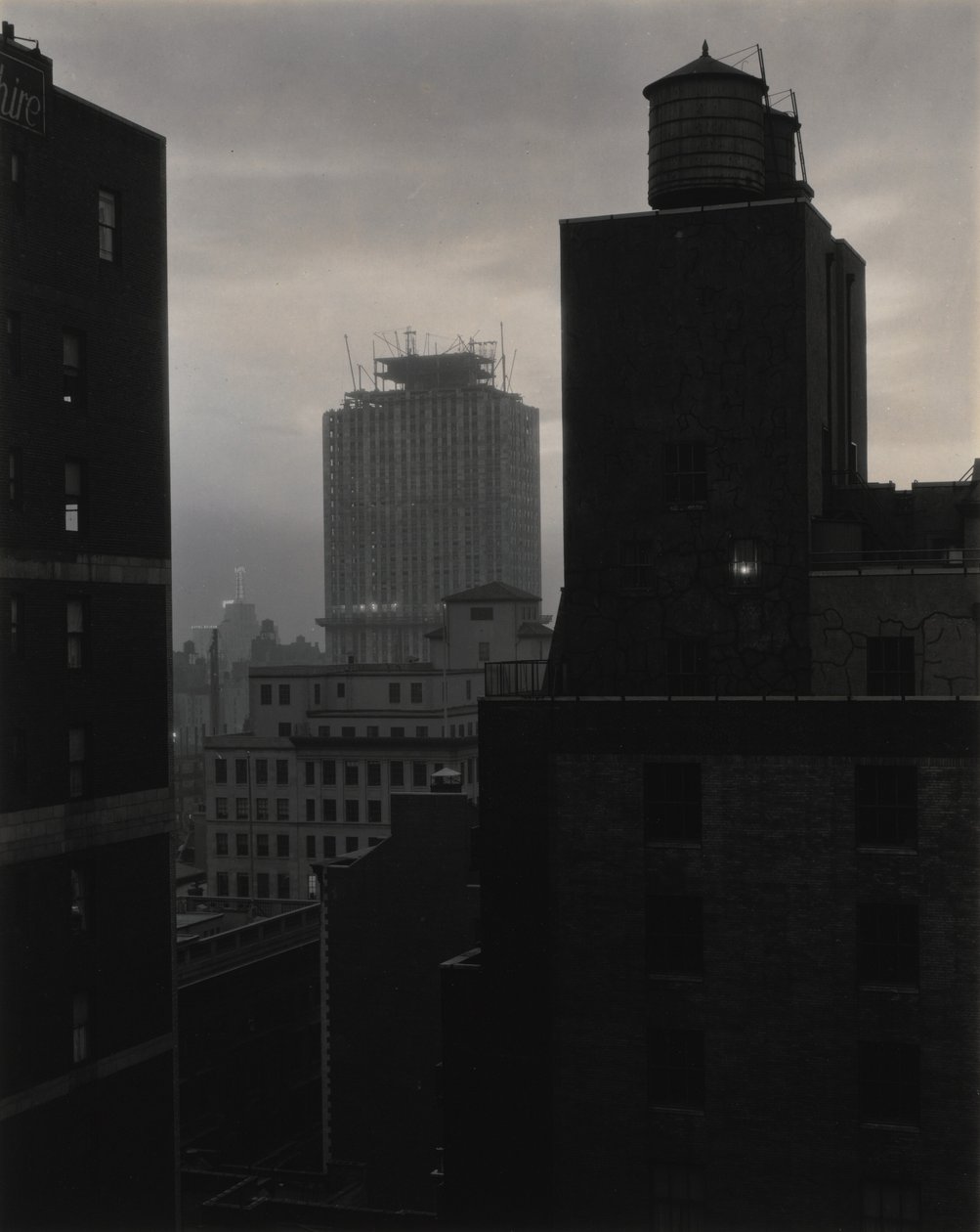 Z mého okna v An American Place, jihozápad od Alfred Stieglitz