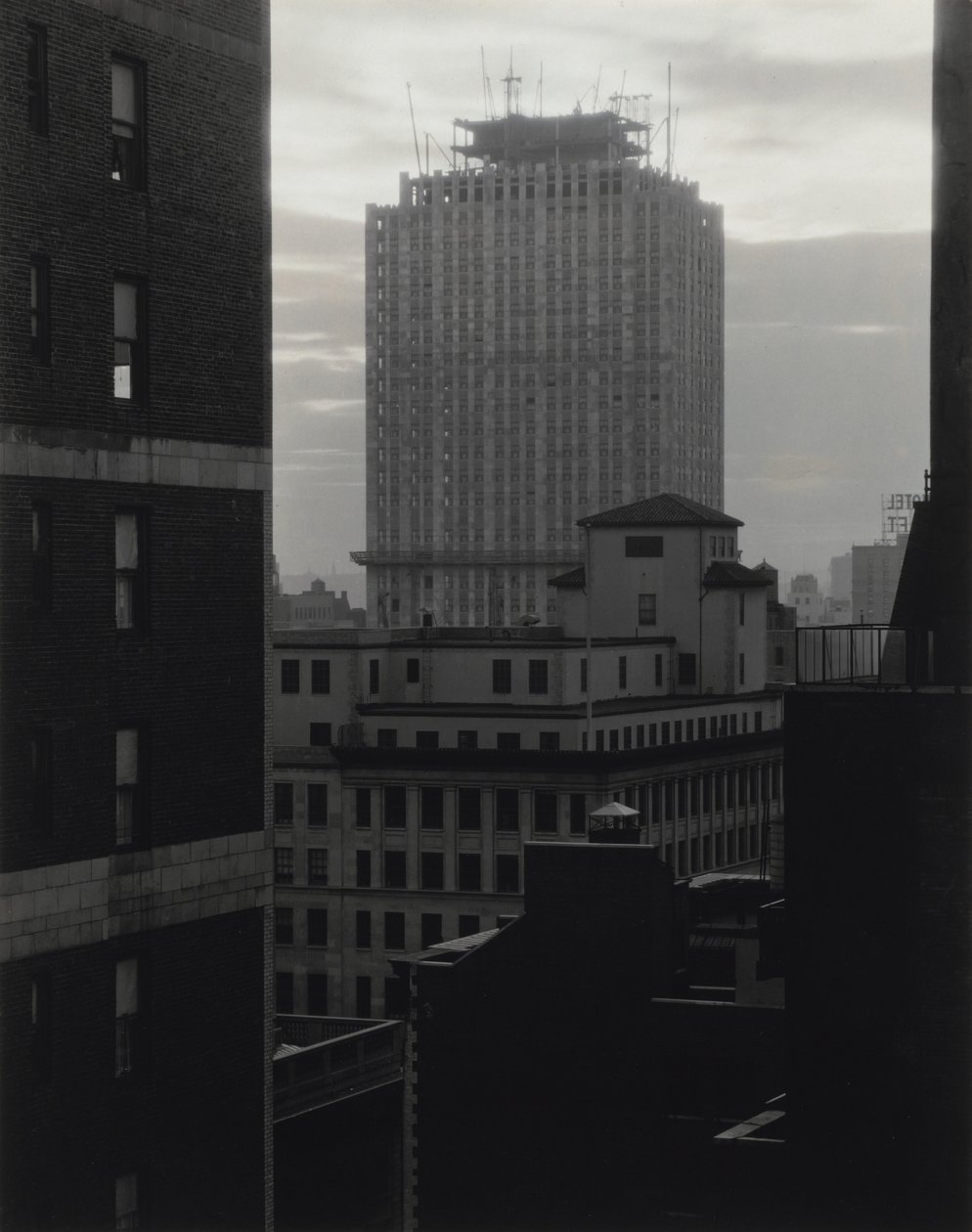 Z mého okna v An American Place, jihozápad od Alfred Stieglitz