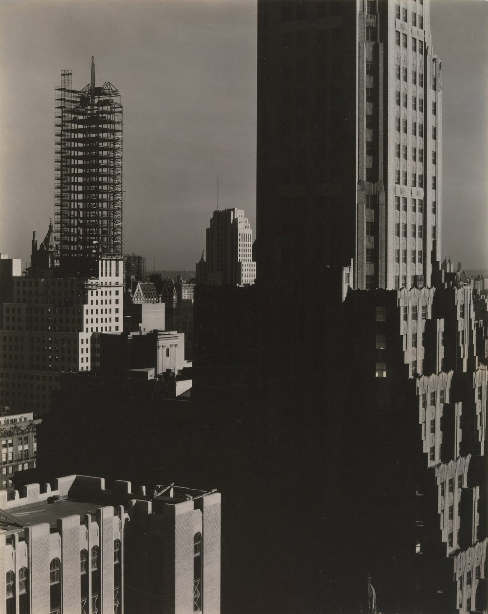Z mého okna v Sheltonu na severu od Alfred Stieglitz