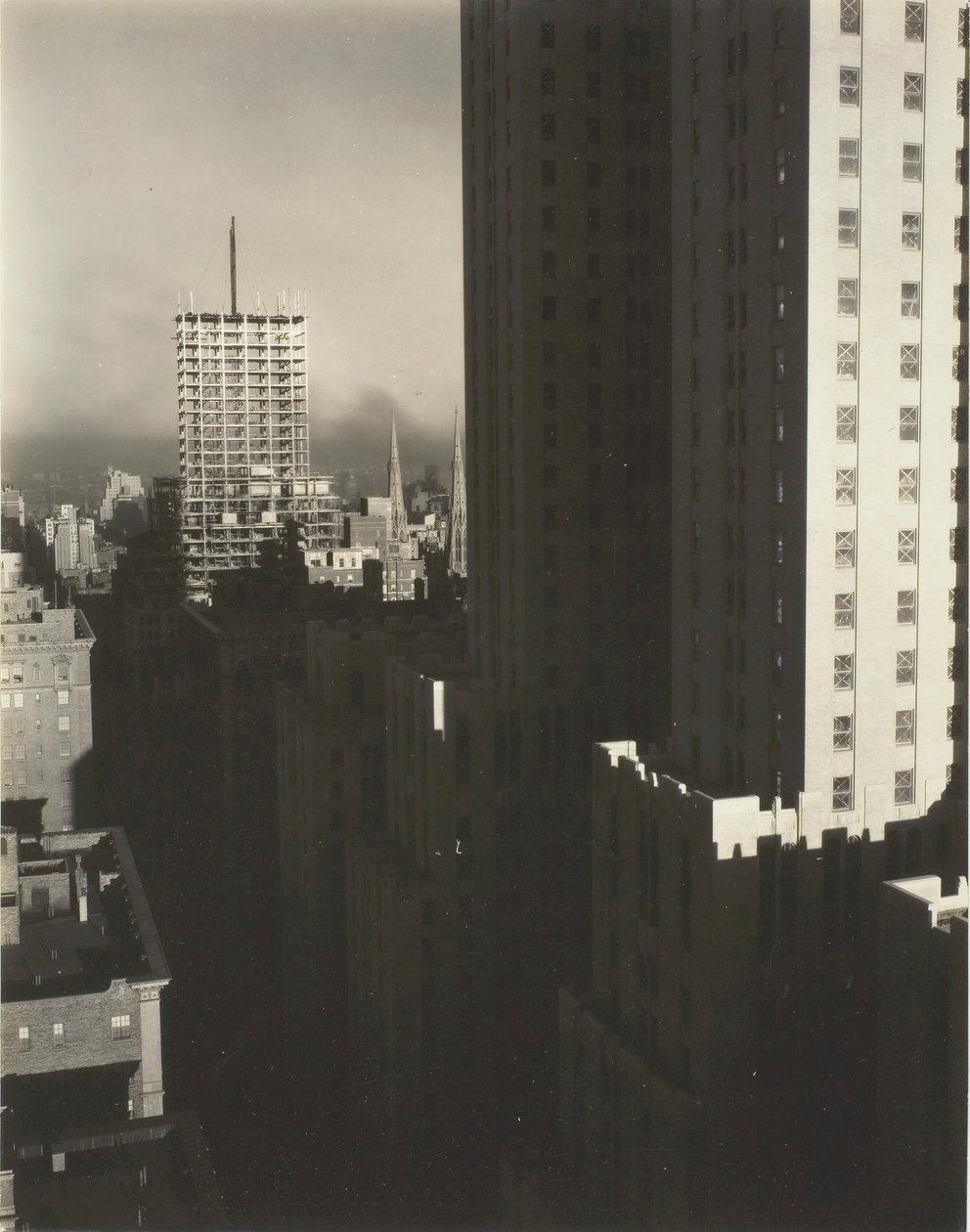 Z mého okna v Shelton, West, 1931. od Alfred Stieglitz