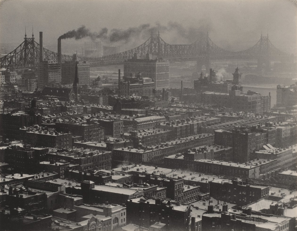 Z pokoje „3003“ - The Shelton, New York, pohled na severovýchod od Alfred Stieglitz