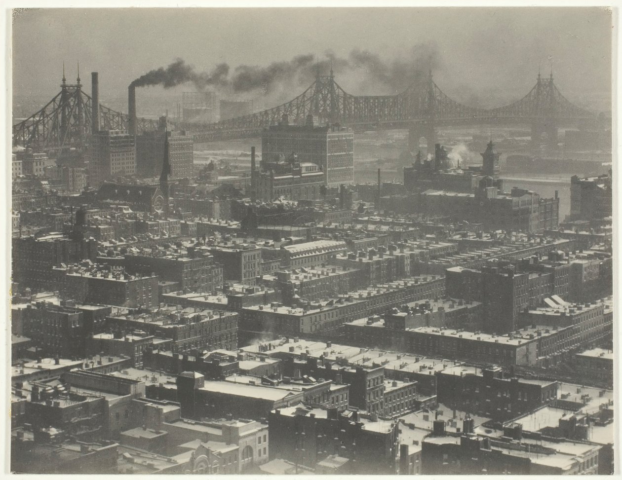 Z pokoje 3003 - The Shelton, New York, Pohled na severovýchod, 1927. od Alfred Stieglitz