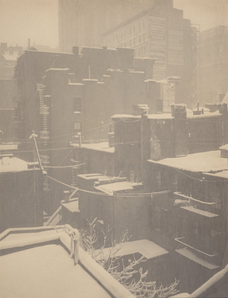 Ze zadního okna - 291 od Alfred Stieglitz