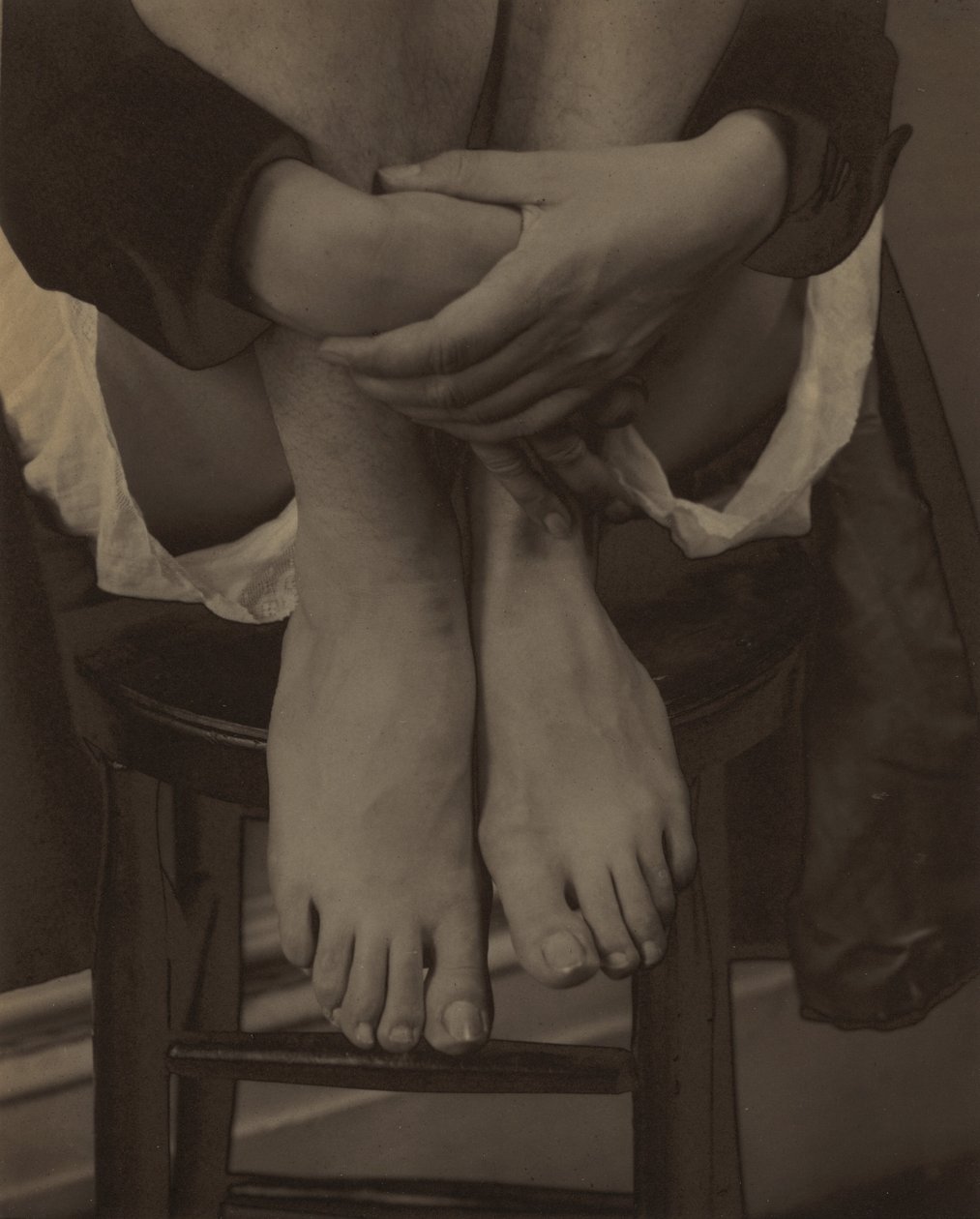 Georgia O’Keeffe – Nohy od Alfred Stieglitz