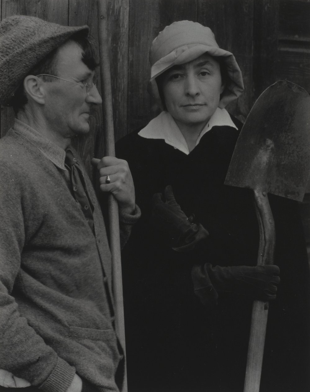 Georgia O’Keeffeová a Donald Davidson od Alfred Stieglitz