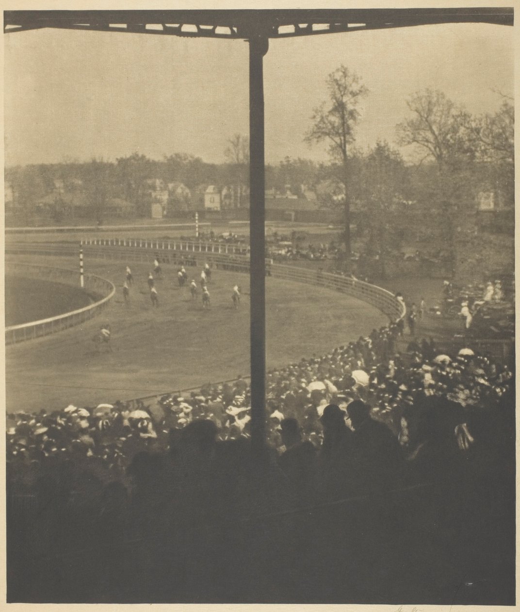 Jdu do pošty, Morris Park od Alfred Stieglitz
