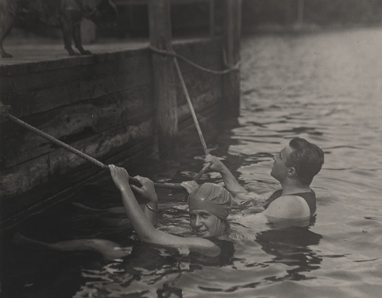 Kitty Stieglitzová a Edward Stieglitz od Alfred Stieglitz