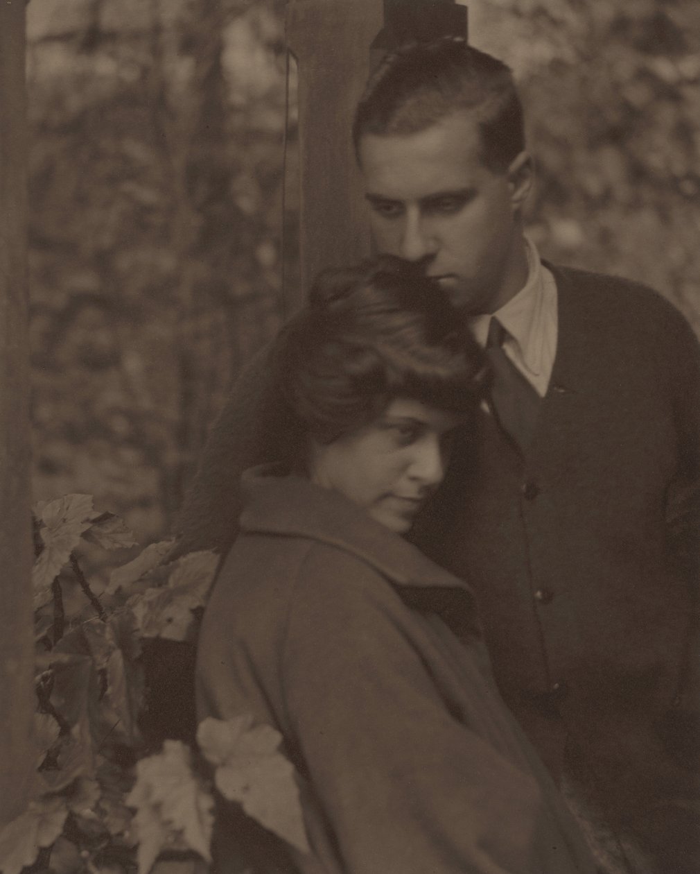 Kitty Stieglitzová a Edward Stieglitz od Alfred Stieglitz