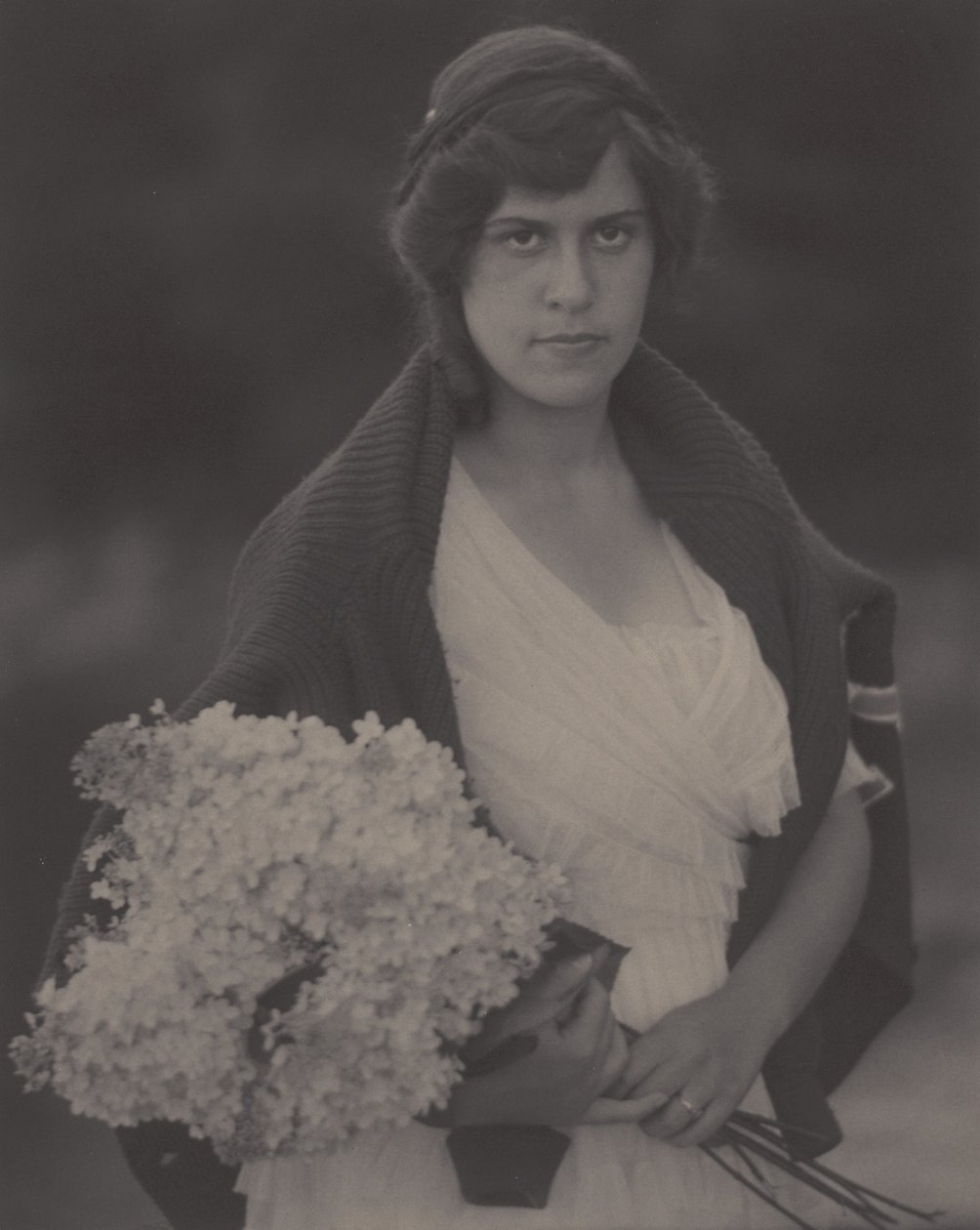 Kitty u jezera George od Alfred Stieglitz