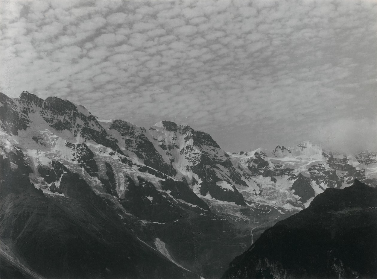Střední sníh a led od Alfred Stieglitz