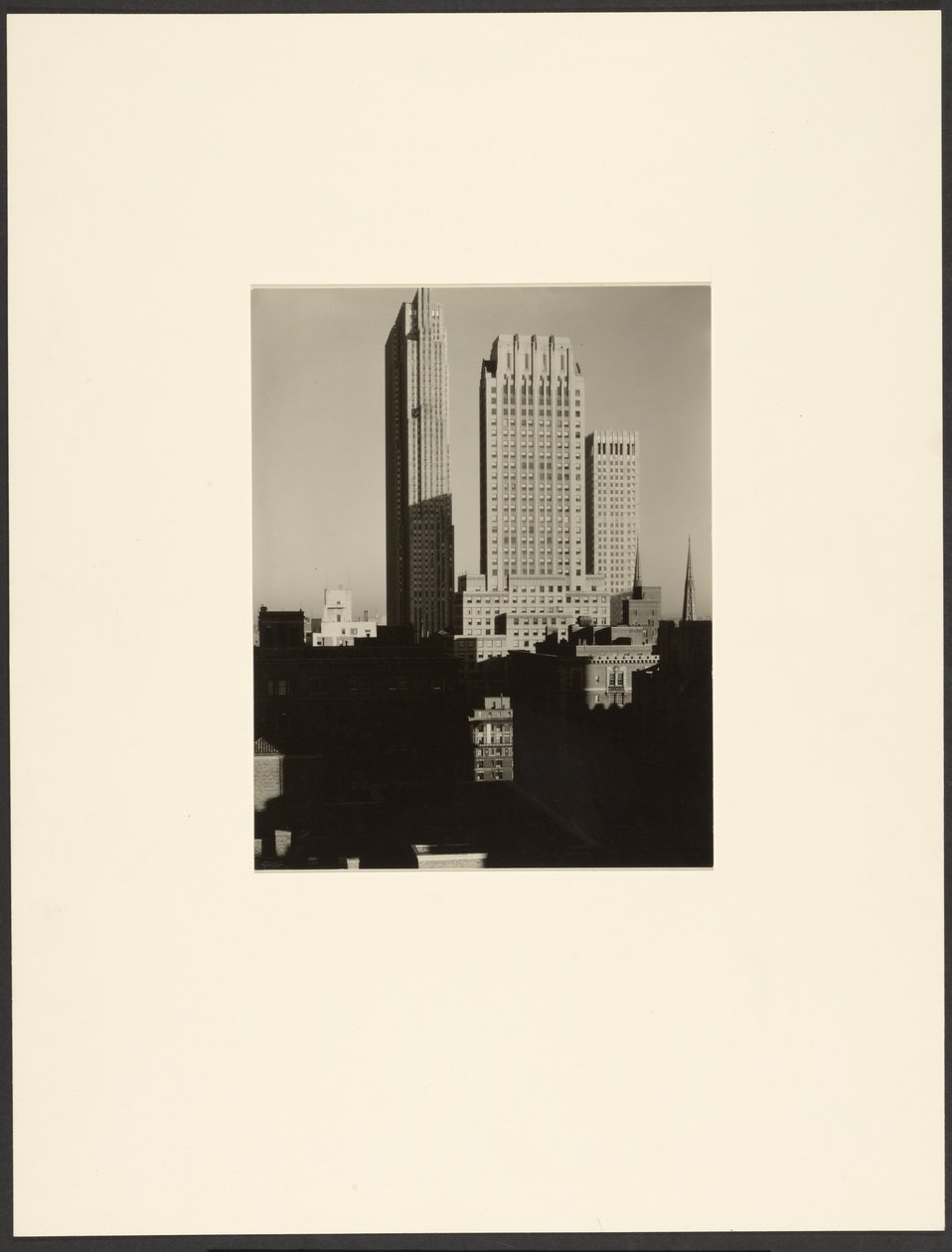 New York od společnosti Shelton od Alfred Stieglitz