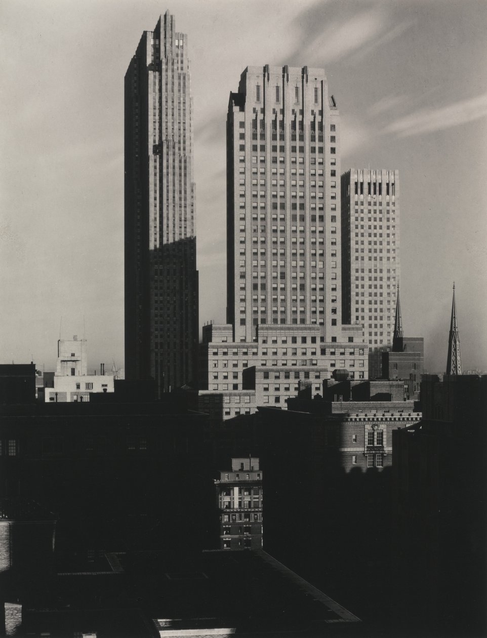 New York z pohledu Sheltonu od Alfred Stieglitz