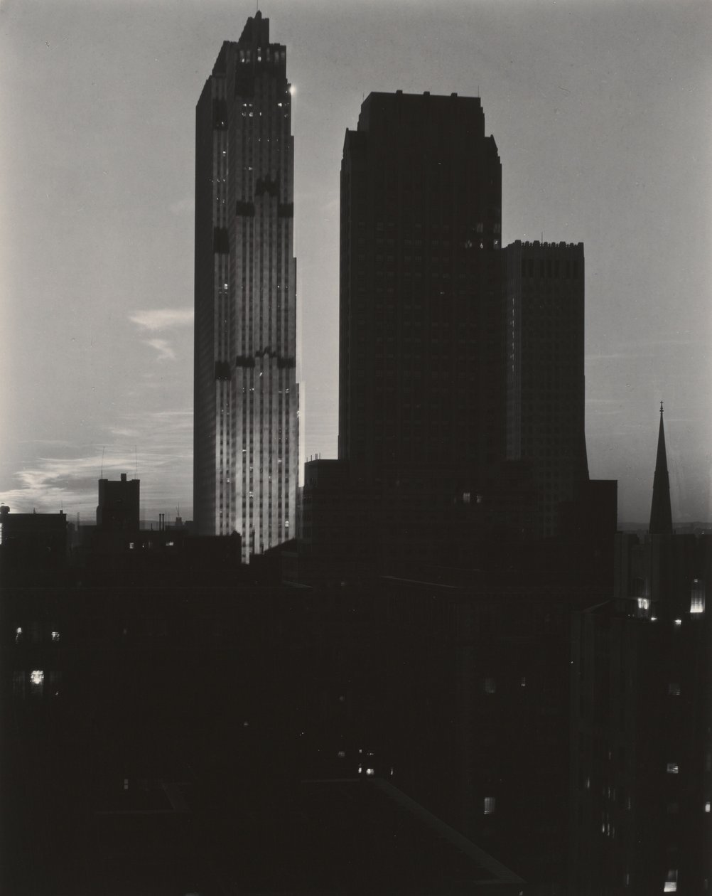 New York ze Sheldonu od Alfred Stieglitz