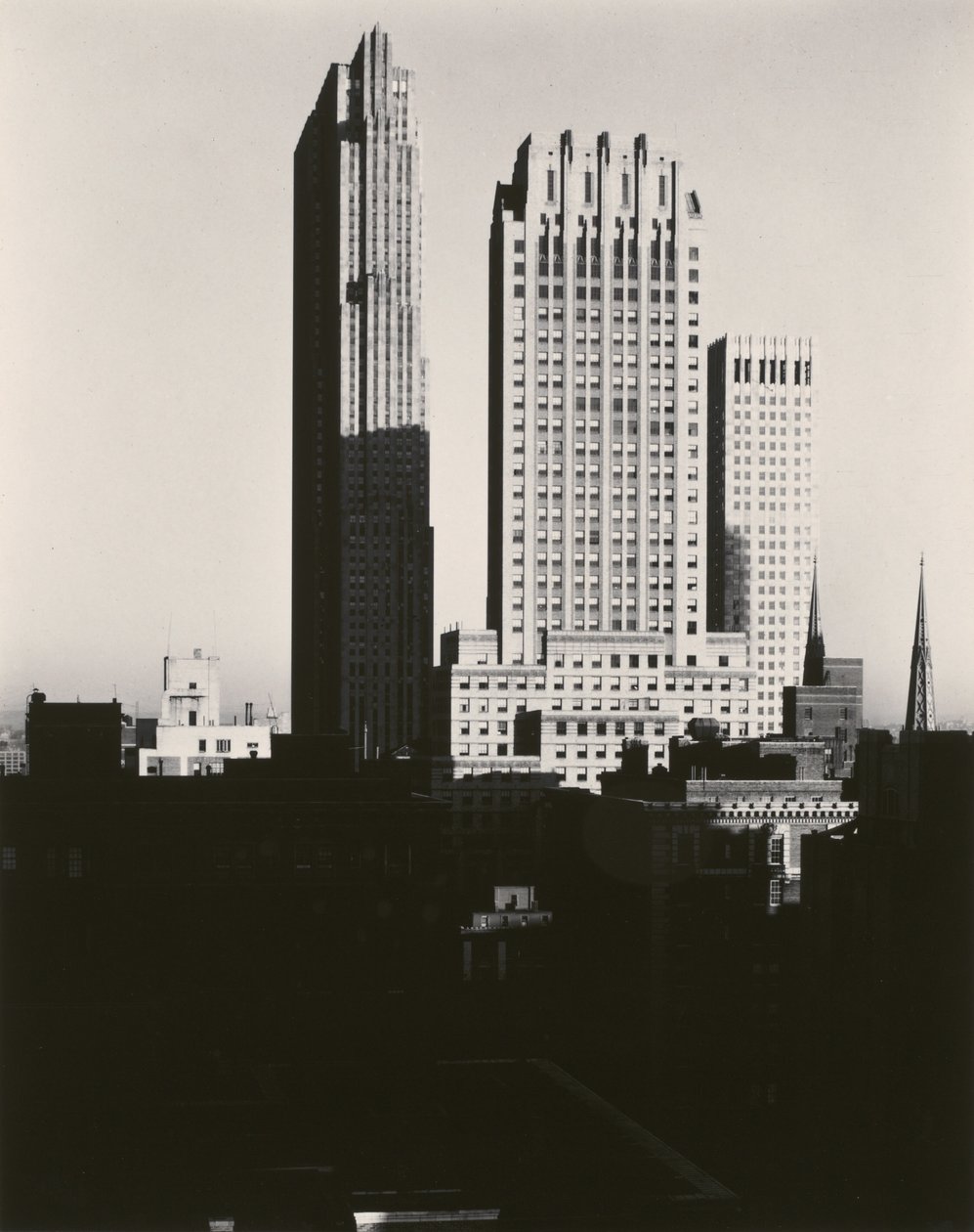 New York ze Sheltonu od Alfred Stieglitz