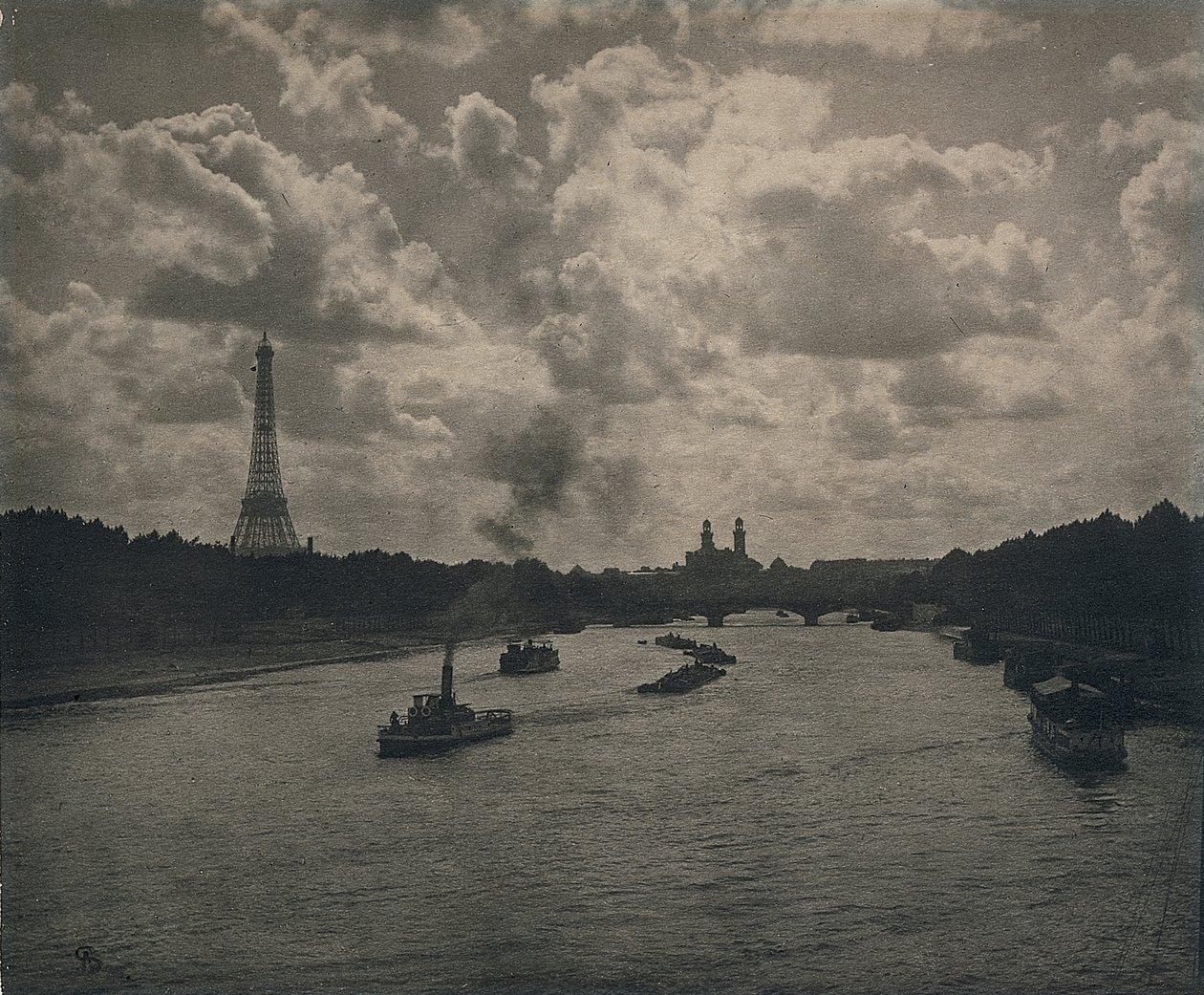 Paříž: Seina od Alfred Stieglitz