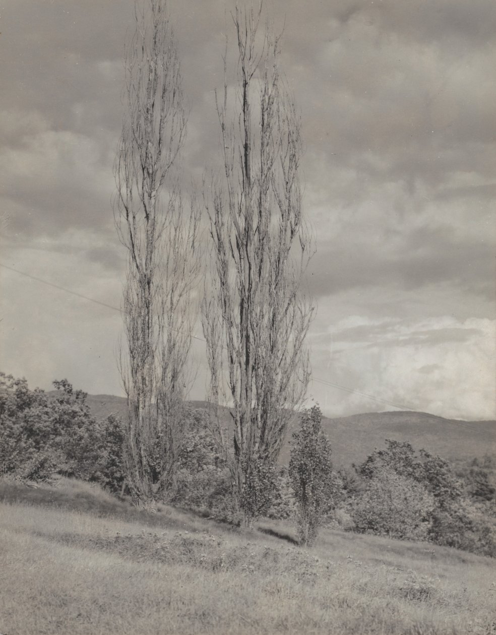 Topoly - jezero George od Alfred Stieglitz
