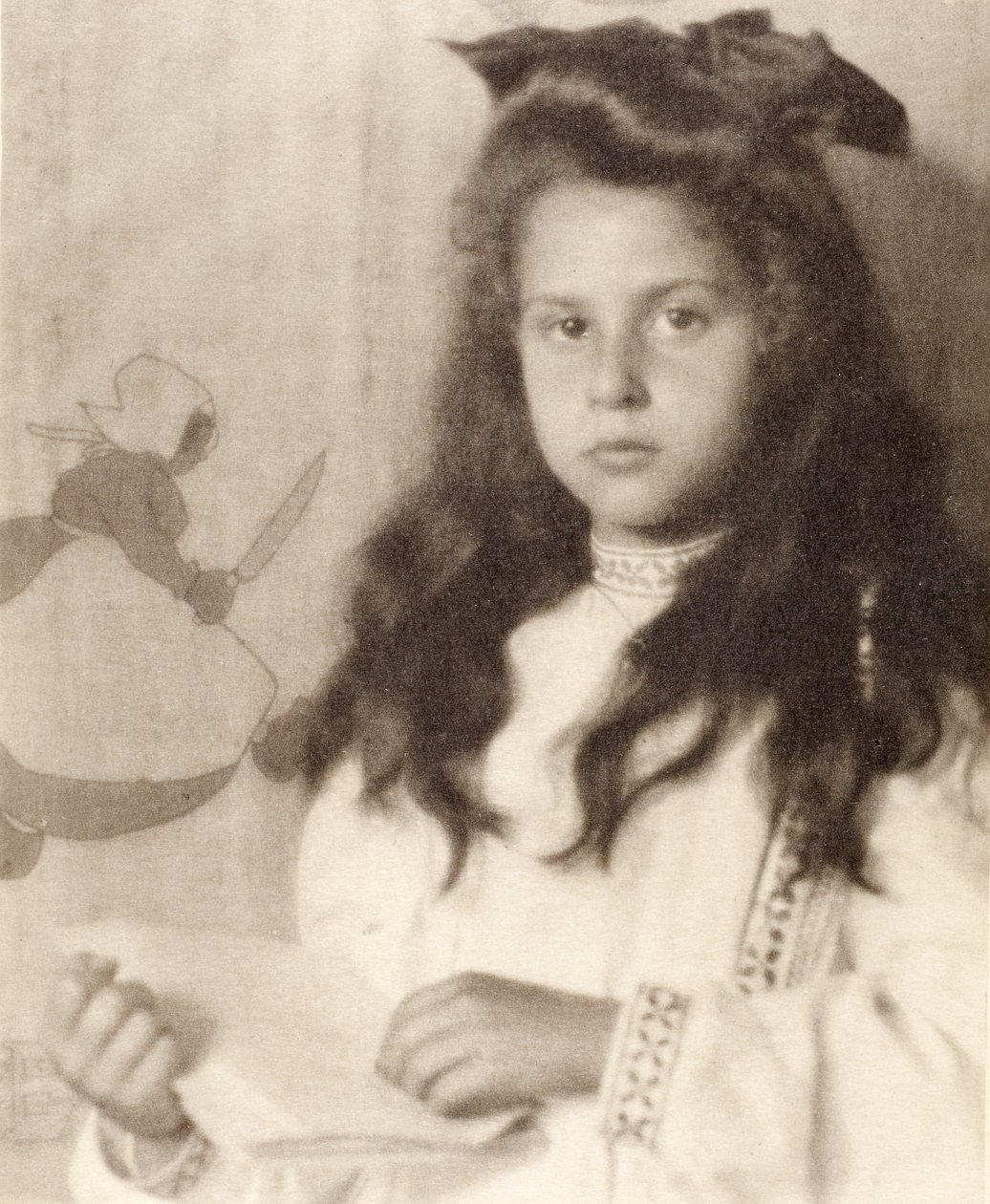 Portrét Kitty od Alfred Stieglitz