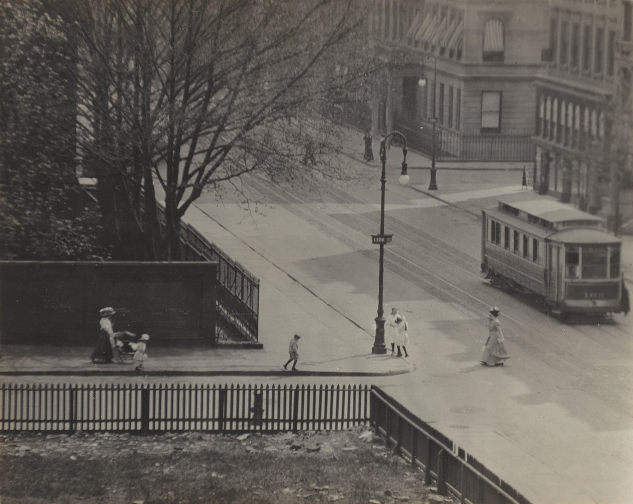 Nedělní odpoledne – pohled z mého okna na adrese 1111 Madison Avenue směrem na jih od Alfred Stieglitz