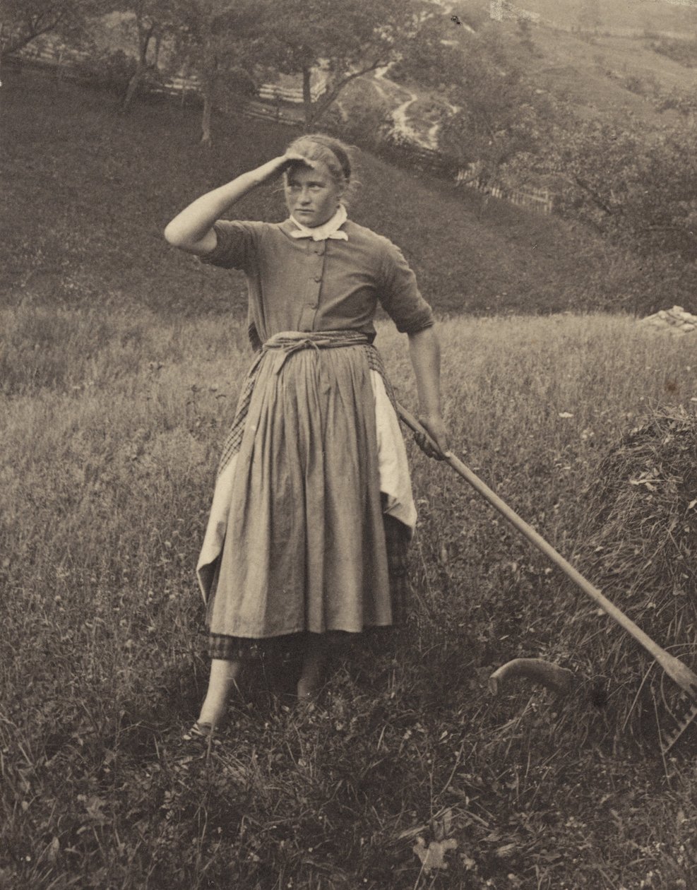 Sklizeň, Mittenwald od Alfred Stieglitz