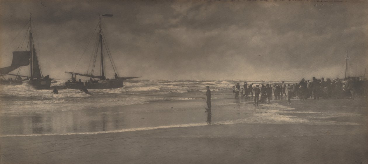 Vylodění člunů od Alfred Stieglitz