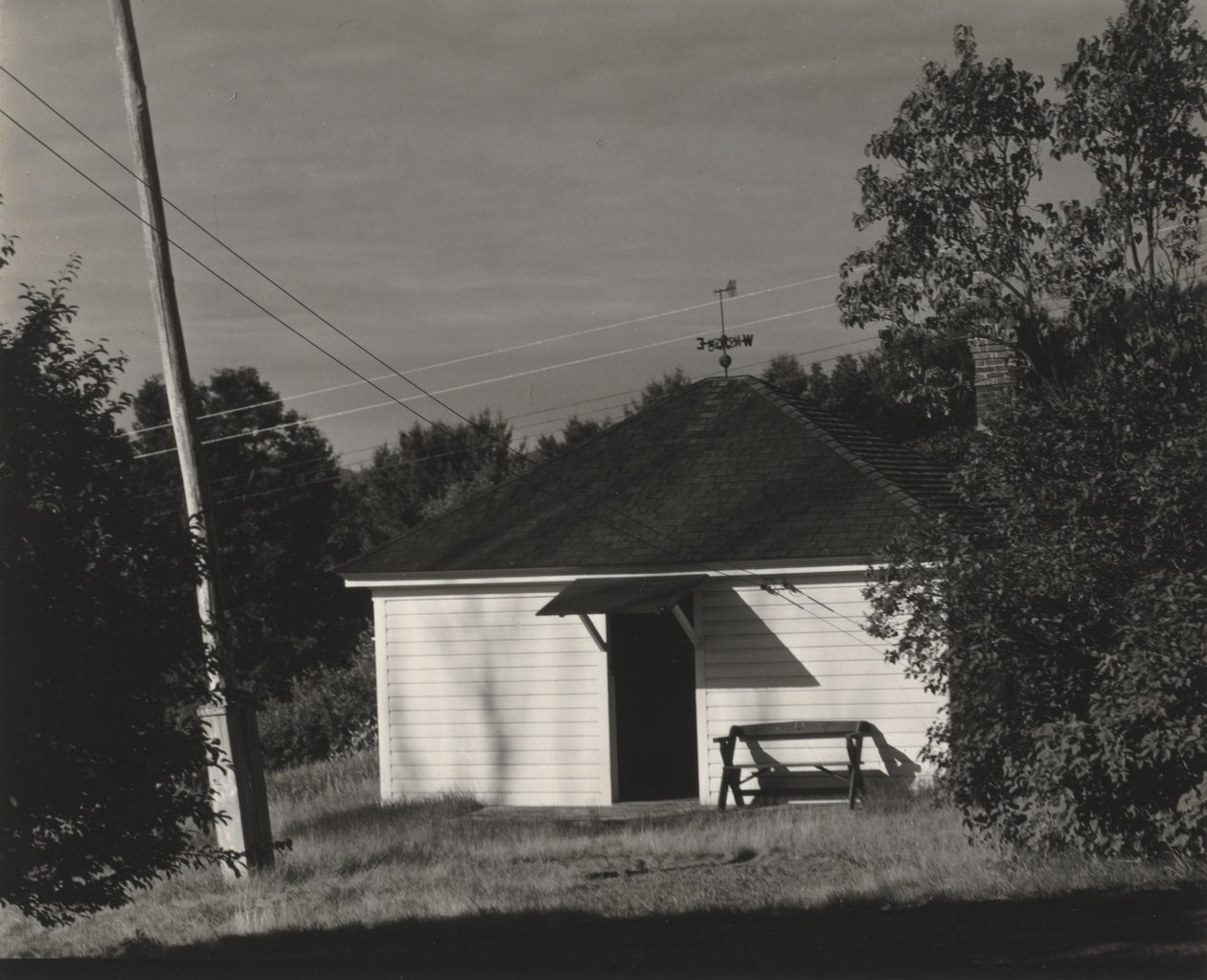 Malý domek, Lake George od Alfred Stieglitz