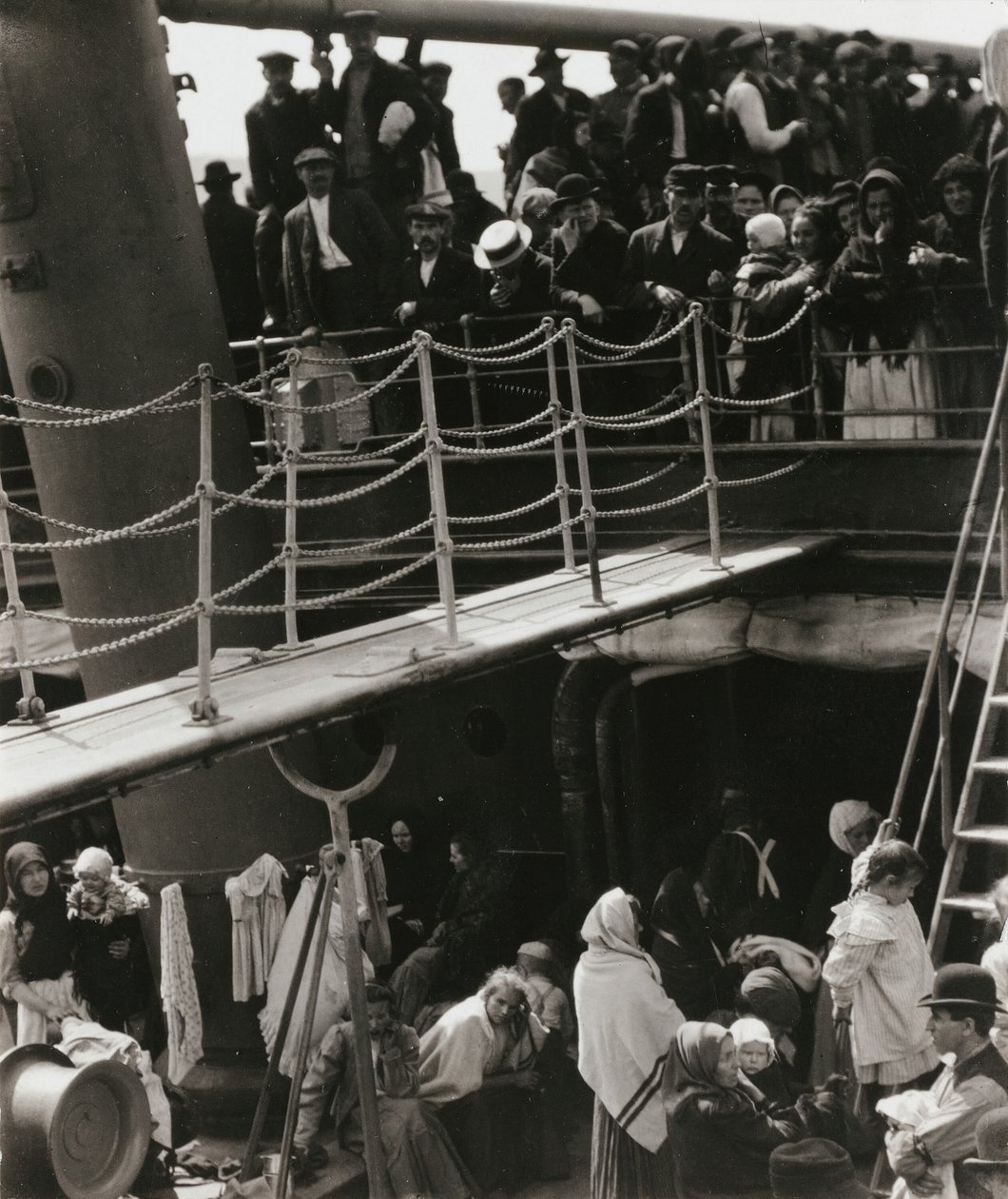 The Steerage, 1907, vytištěno 192039. od Alfred Stieglitz