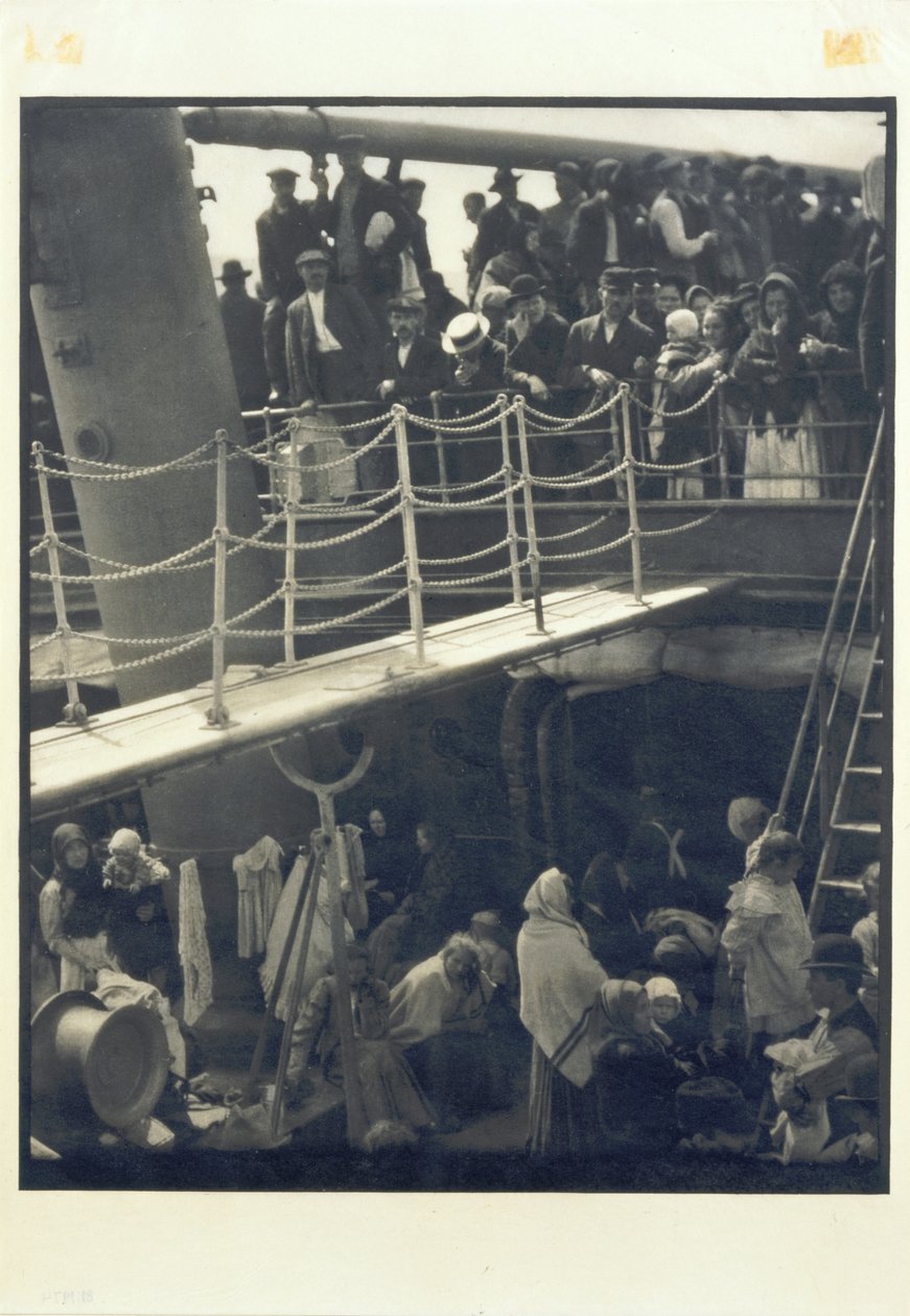 The Steerage, z časopisu 291, no. 7–8 od Alfred Stieglitz