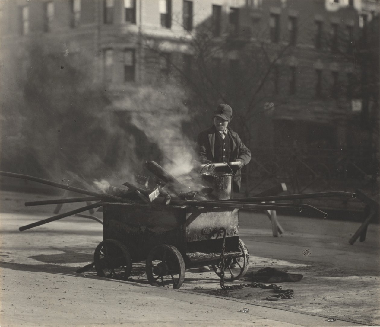 Dláždič ulic od Alfred Stieglitz